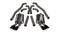 Corsa 12-13 Chevrolet Camaro Coupe ZL1 6.2L V8 Black Sport Cat-Back + XO Exhaust