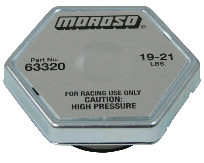 Moroso Racing Radiator Cap - 19-21lbs 63320