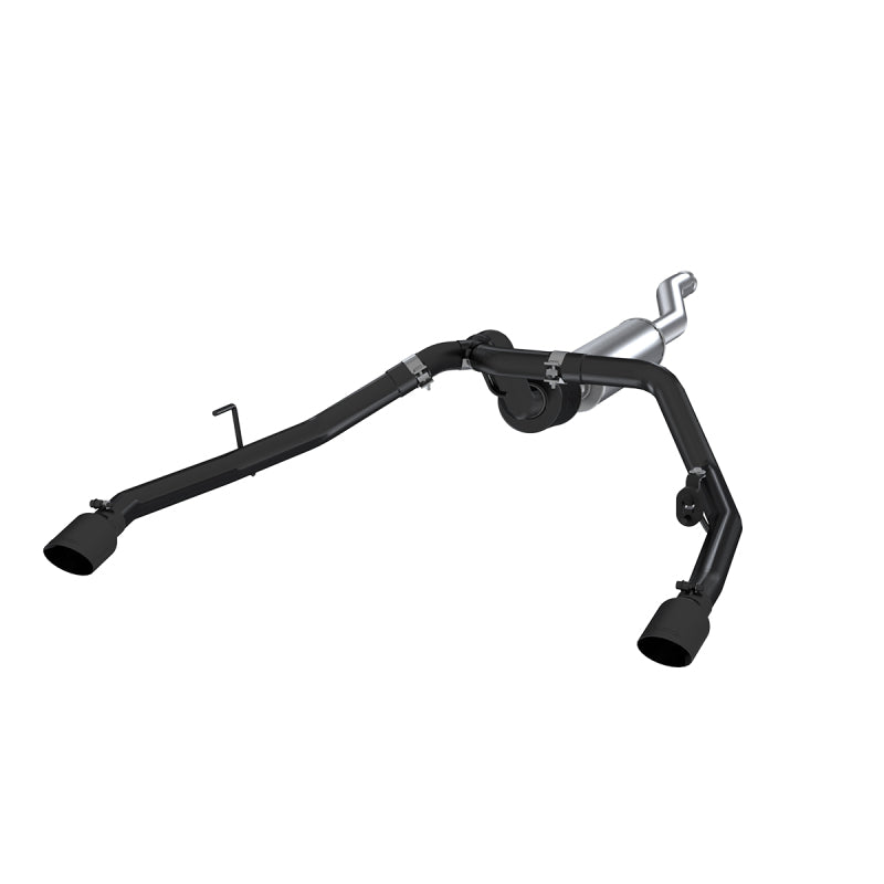 MBRP 2.5" Black Dual Rear Exit Cat Back Exhaust For 2020 Jeep Gladiator 3.6L V6/ Gas - S5538BLK