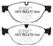 EBC 13+ Jaguar F-Type (Cast Iron Only) 3.0 Supercharged (380) Perf Pkg Yellowstuff Front Brake Pads