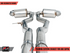 AWE Tuning Non-Resonated Touring Edition Exhaust 5" Chrome Silver Tips for Toyota Supra A90 3020-32058