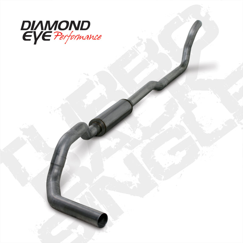 Diamond Eye KIT 4in TB MRP SGL SS DDG2X4 89-93 Dodge 5.9L Cummins 2500/3500