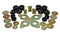 Energy Suspension 01-04 Toyota Pickup 2WD/4WD (Exc T-100/Tundra) Black Body Cab Mount Set