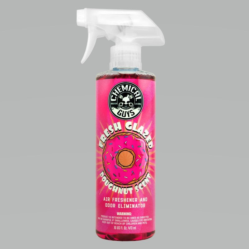 Chemical Guys Fresh Glazed Donut Air Freshener & Odor Eliminator (Set of 12 x 4 Oz. Bottle) AIR23304