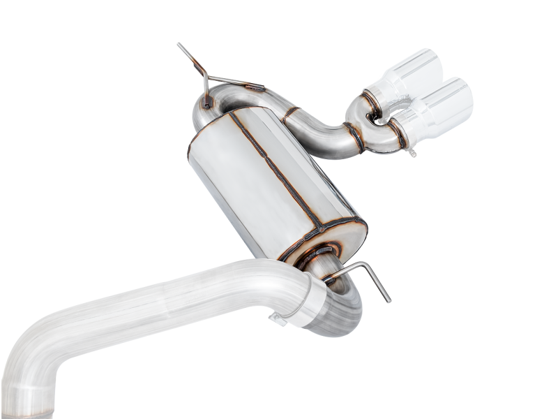 AWE Tuning Non-Resonated Touring Edition Cat-back Exhaust Chrome Silver Tips for Ford Focus ST 3015-32092