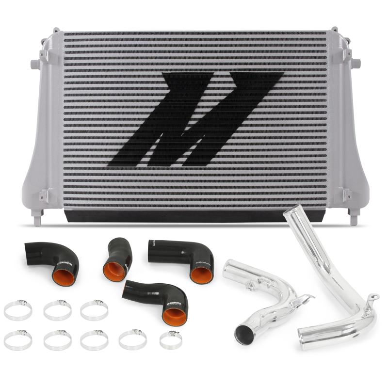 Mishimoto 2015+ VW MK7 Golf TSI / GTI / R Performance Intercooler Kit w/ Pipes (Polished)