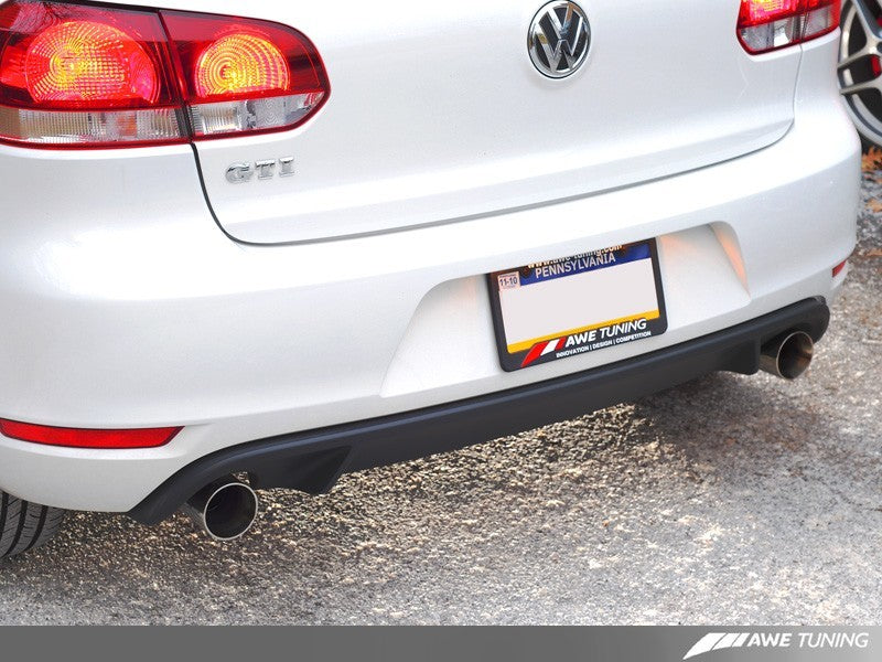 AWE Tuning Performance Catback Exhaust for Mk6 GTI - Chrome Silver Round Tips 3015-32036