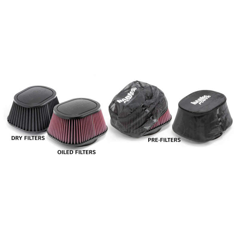 Banks Power Ram-Air Intake System Oiled Filter Set for 04-05 Chevy 6.6L LLY 42135