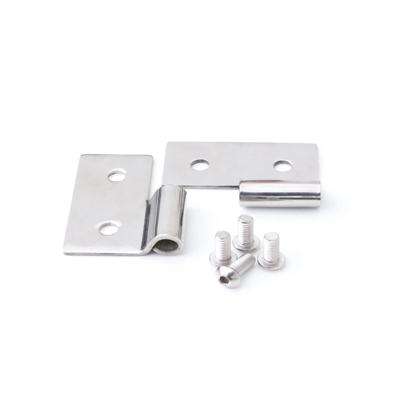 Rampage 1976-1983 Jeep CJ5 Lower Door Hinges - Stainless