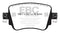 EBC 15-21 Volkswagen GTi 2.0 Turbo Yellowstuff Rear Brake Pads