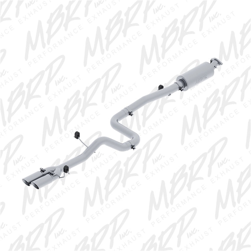 MBRP EcoBoost Dual Outlet 14-19 Ford Fiesta ST 1.6L 3