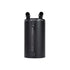 Mishimoto Large Aluminum Oil Catch Can - Wrinkle Black