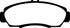 EBC 01-03 Acura CL 3.2 Yellowstuff Front Brake Pads