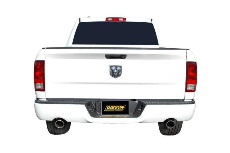 Gibson 11-18 Ram 1500 Big Horn 5.7L 2.5in Cat-Back Dual Split Exhaust - Stainless