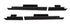 Bushwacker 99-16 Ford F-250 Super Duty Crew Cab Trail Armor Rocker Panel / Sill Plate Cover - Black