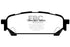 EBC 04-06 Saab 9-2X 2.0 Turbo Redstuff Rear Brake Pads