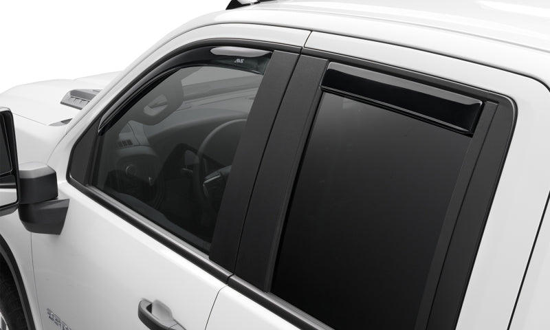 AVS 17-22 Mazda CX-5 In-Channel Ventvisor Front & Rear Window Deflectors 4pc - Smoke