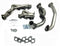 JBA 95-00 Toyota 3.4L V6 w/o EGR 1-1/2in Primary Raw 409SS Cat4Ward Header