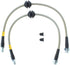 StopTech 2013-2014 Ford Focus ST Stainless Steel Rear Brake Lines