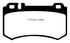 EBC 03-06 Mercedes-Benz CL55 AMG 5.4 Supercharged Redstuff Rear Brake Pads