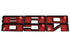 Ford Racing 2021+ Bronco Grille Lettering Overlay Kit - Bronze