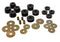 Energy Suspension D100-300 2&4Wd Body Mounts - Black