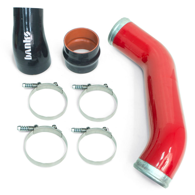 Banks Power Red Powder- Coated Boost Tube Upgrade Kit - Driver Side for 13-18 Ram 6.7L Diesel 25994