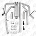 MBRP 2.5" Cat Back, Dual Split Rear AL, 06-08 Dodge Ram Hemi 1500 5.7L SC/CC-SB S5126AL