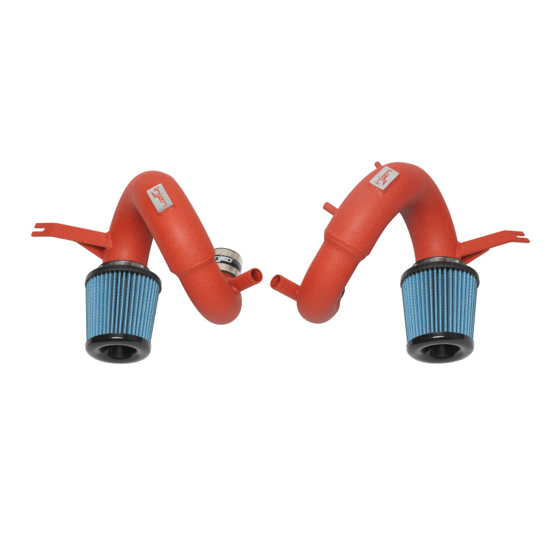 Injen Wrinkle Red SP Short Ram Cold Air Intake For 19-23 Genesis G70 V6-3.3L Twin Turbo - SP1351WR