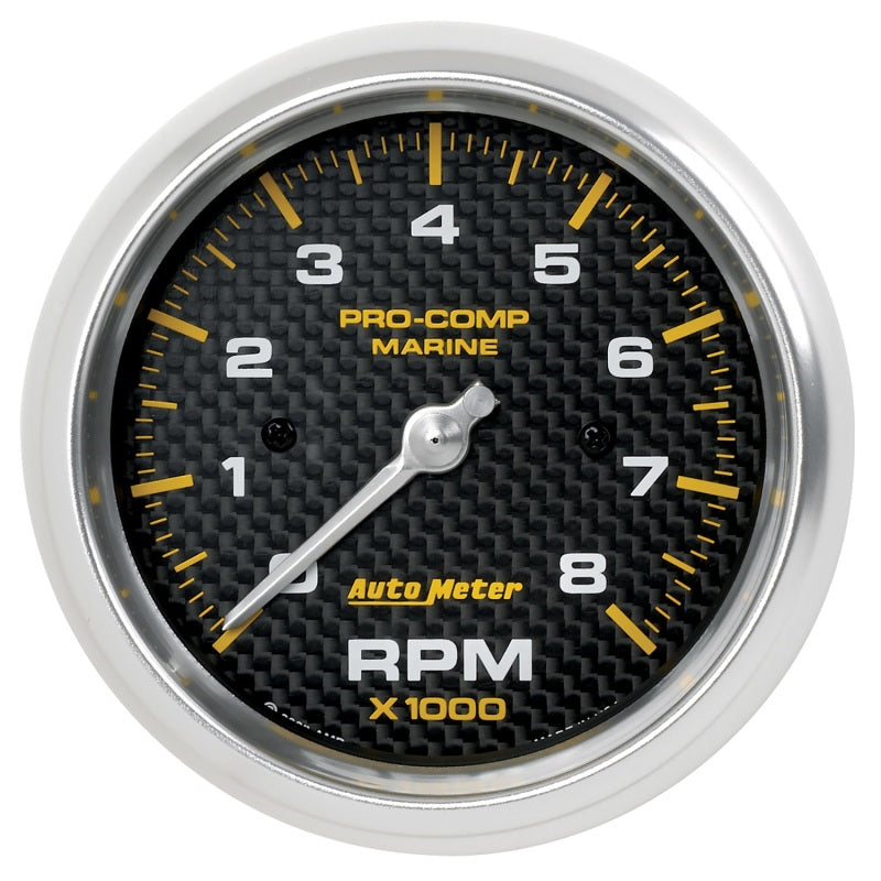 Autometer Marine Carbon Fiber 3-3/8