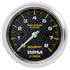 Autometer Marine Carbon Fiber 3-3/8" 0-8,000 RPM In-Dash Tachometer - 200779-40
