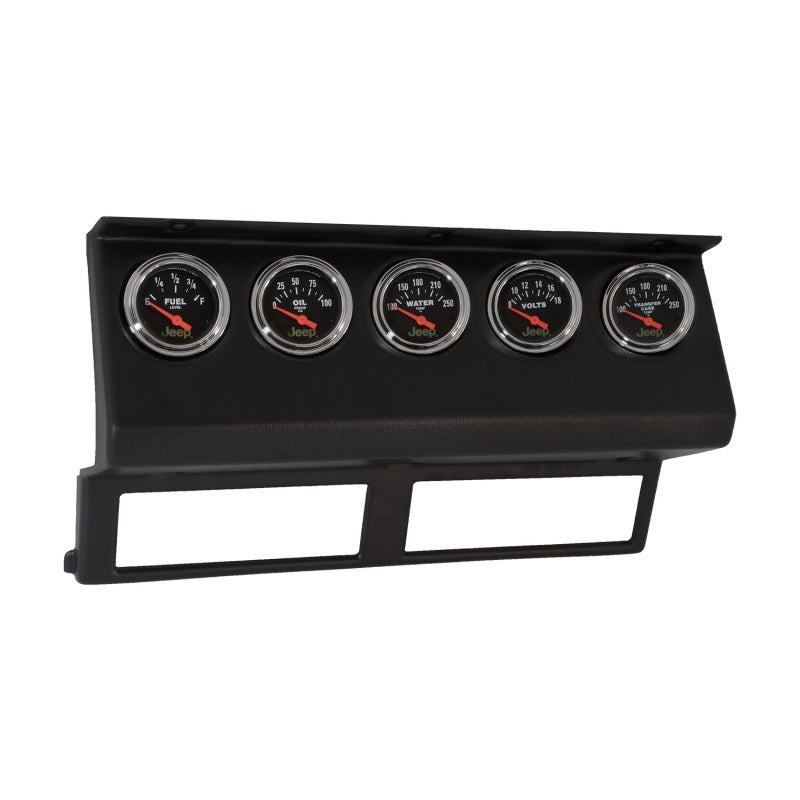 Autometer 7pc Direct-Fit Dash Gauge Kit For 87-96 Jeep Wrangler YJ - 7040