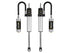 ICON 2007+ Toyota FJ / 2003+ Toyota 4Runner 1-3in Rear 2.5 Series Shocks VS RR - Pair