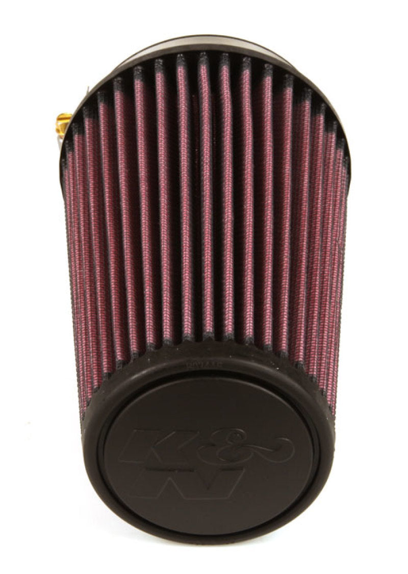 K&N Filter Universal Rubber Filter, High-Flow 3-1/2"Flange, 4-5/8"Base, 3-1/2"Top, 7"Height RU-3130