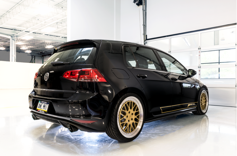 AWE Tuning Touring Edition Exhaust w/Diamond Black Tips For VW MK7 GTI 3015-33050