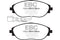 EBC 14-20 Audi S3 2.0 Turbo Redstuff Front Brake Pads