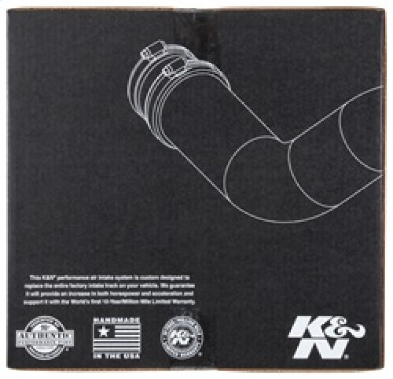 K&N 69 Series Typhoon Cold Air Intake- High-flow, Aluminum Tube for 06 Lexus IS350 V6-3.5L 69-8701TP