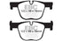 EBC 12+ BMW 335 3.0 Turbo (F30) Redstuff Rear Brake Pads