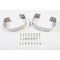 Rugged Ridge 76-95 Jeep CJ / Jeep Wrangler Stainless Steel Rear Bumperettes