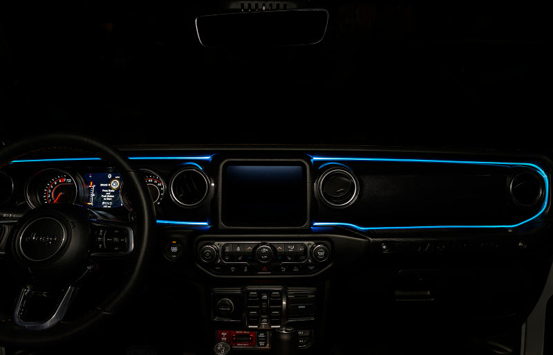 ORACLE Lighting ColorSHIFT Fiber Optic LED Interior Kit for Jeep Wrangler JL / Gladiator JT 4236-333