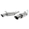 MBRP AL 2.5" Dual Mufflers Axle Back Split Rear For 05-10 Ford Mustang GT 4.6L/07-10 GT500 S7200AL