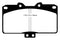 EBC 91-93 Dodge Stealth 3.0 4WD Redstuff Front Brake Pads