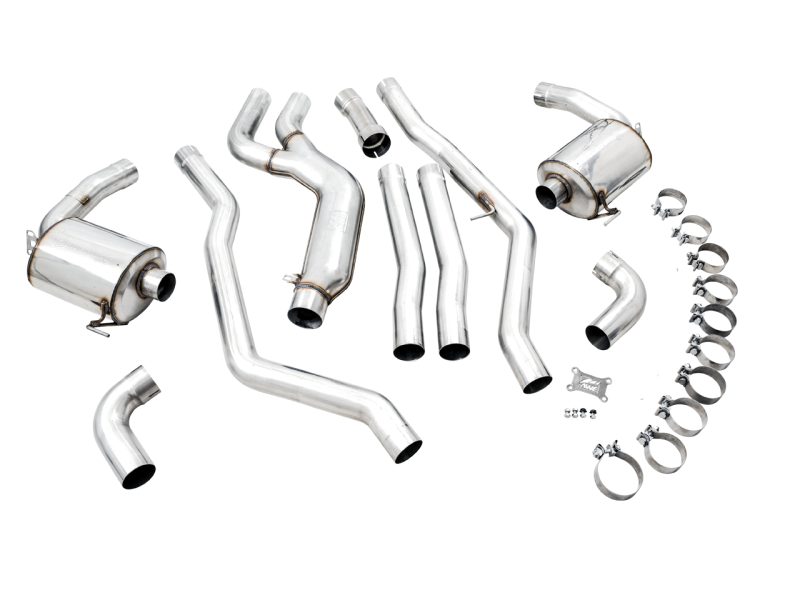 AWE Tuning Non-Resonated Touring Edition Exhaust (Use OE Tips) for 2019+ BMW M340i (G20) 3015-11058