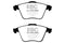 EBC 07-13 Mazda 3 2.3 Turbo Greenstuff Front Brake Pads