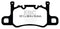 EBC 13-15 Porsche 911 (991) (Cast Iron Rotor only) 3.8 GT3 Yellowstuff Rear Brake Pads