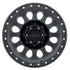 Method MR315 17x8.5 0mm Offset 8x6.5 130.81mm CB Matte Black Wheel