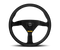 Momo MOD78 Steering Wheel 320 mm - Black Suede/Black Spokes