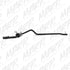 MBRP 2.5"Cat Back Single Rear Exit Black Exhaust For 12-18 Jeep Wrangler/ Rubicon 3.6L S5526BLK