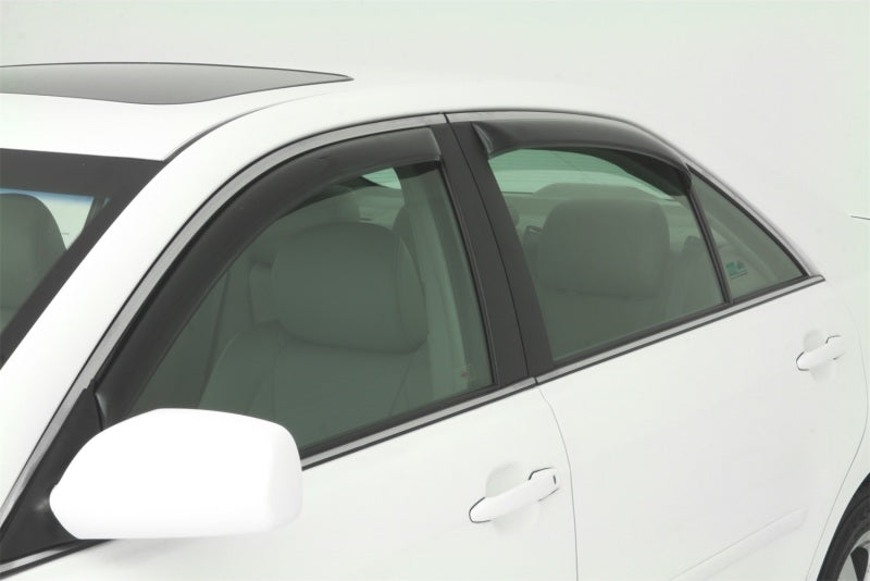 AVS 07-11 Toyota Camry Ventvisor In-Channel Front & Rear Window Deflectors 4pc - Smoke