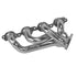 BBK 14-18 GM Truck 5.3/6.2 1 3/4in Shorty Tuned Length Headers - Polished Silver Ceramic